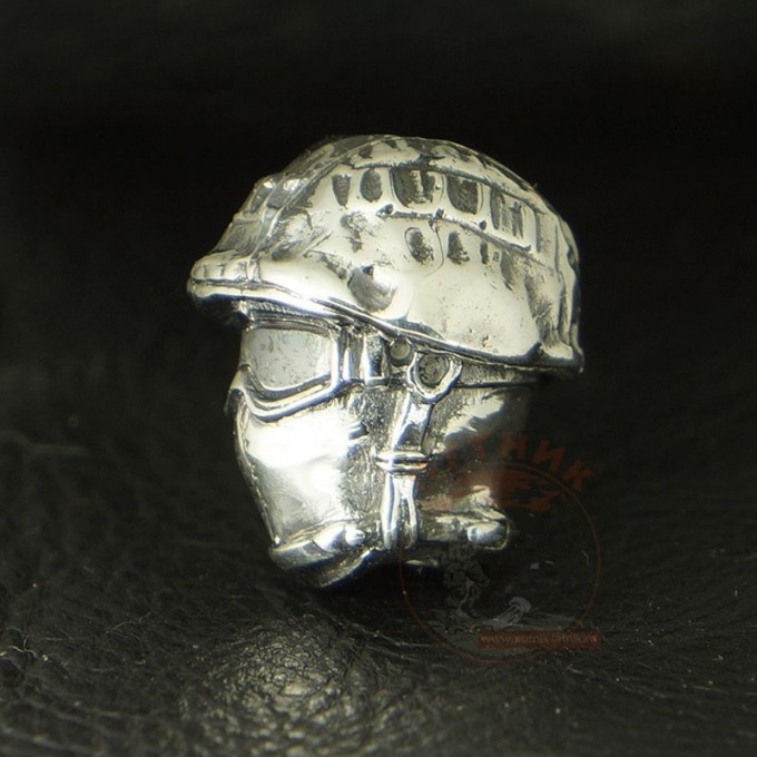 Бусина MR BLADE БОЕЦ СЕРЕБРО mb126