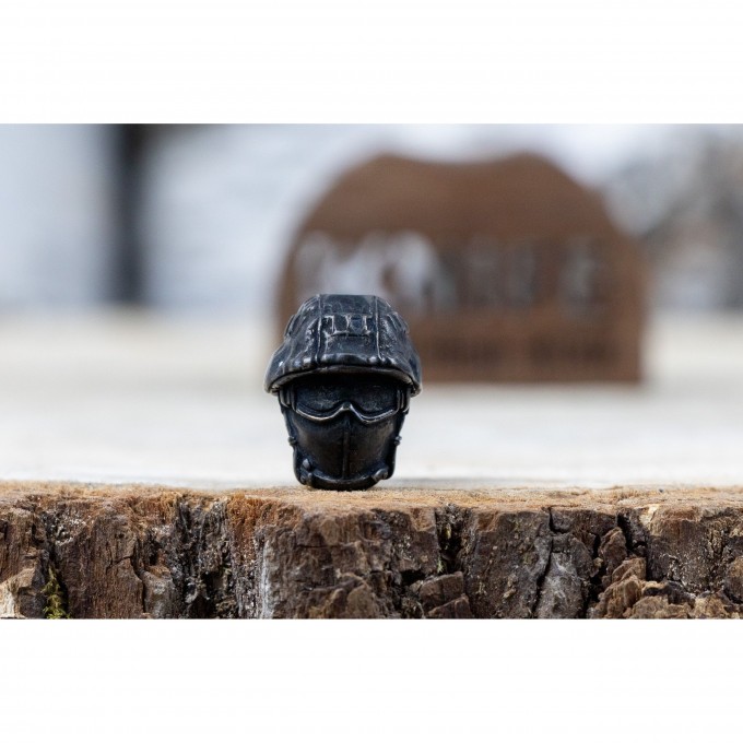 Бусина MR BLADE ВЕЖЛИВЫЕ ЧЕРНАЯ mb131